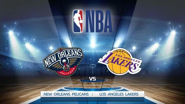 NBA lyga. Naujojo Orleano „Pelicans“ - Los Andželo „Lakers“
