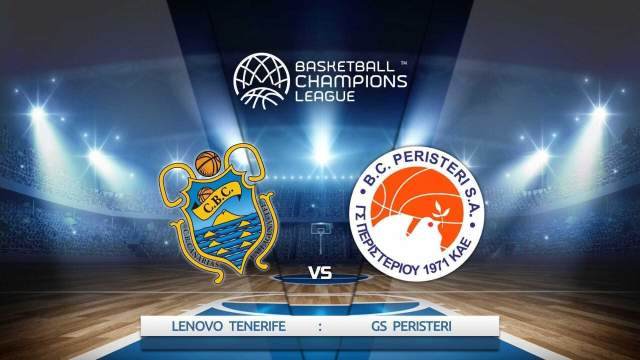 FIBA Čempionų lyga. „Lenovo Tenerife“ - Atėnų „Peristeri“