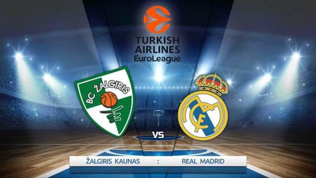 Basketball - Euroleague. Zalgiris Kaunas - Real Madrid (Basketball - Euroleague), Pan-Europe, 2024