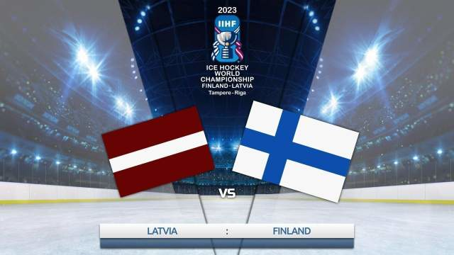 Ice Hockey: IIHF World Championship. Latvia - Finland 10/4/24 (Ice Hockey: IIHF Ice Hockey World Championship), 2024