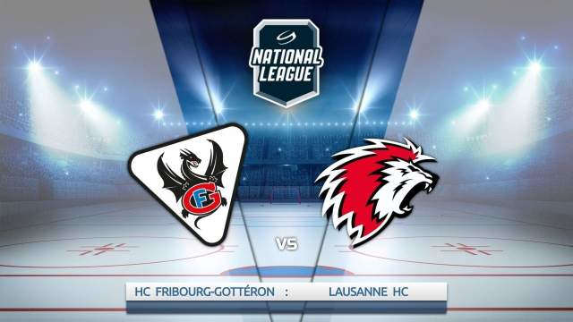 Ice Hockey: Switzerland National League. 1/2 Finals. Game 5. FR Gottéron - Lausanne (National League), Šveicarija, 2022