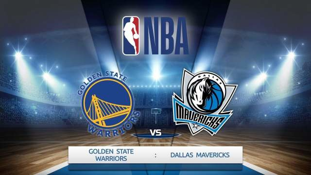 NBA lyga. Dallas Mavericks vs Golden State Warriors