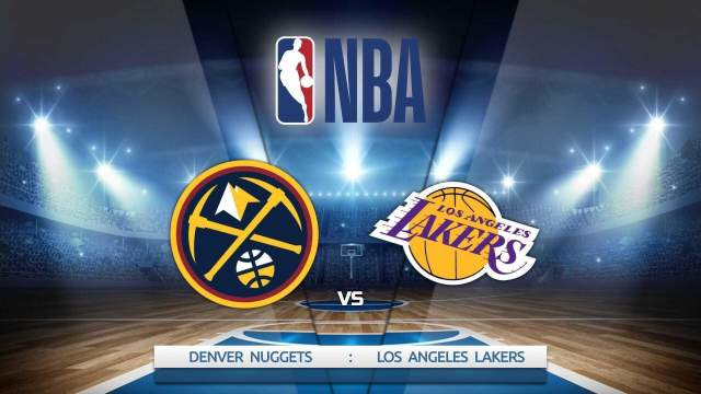 NBA lyga. Denver Nuggets vs LA Lakers