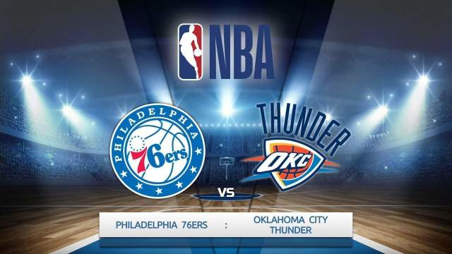 NBA lyga. Filadelfijos „76ers“ - „Oklahoma City Thunder“