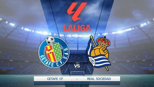 Football: LaLiga. Getafe - Real Sociedad (LaLiga EA Sports), Ispanija