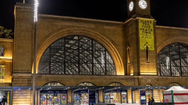 King's Cross Station: Then and Now