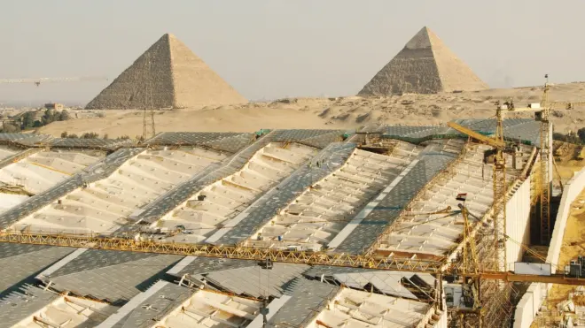 Le grand musée égyptien : Chantier pharaonique
