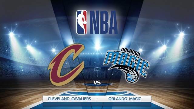 NBA lyga. Cleveland Cavaliers vs Orlando Magic