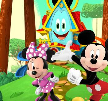 Disney Junior Mickey Mouse Funhouse (T1): Ep.22 Pilas incluidas / Mickey y Minnie: ¡sobre hielo!