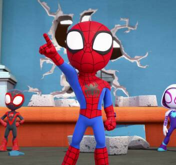 Marvel Spidey y su superequipo (T1): Ep.10 Las arañitas molestas / La búsqueda del duende de la calabaza podrida