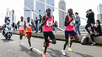 Atletismo Maraton De Rotterdam 2024