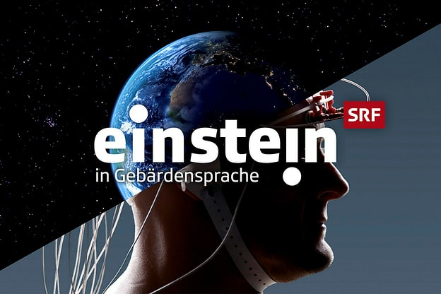 Einstein in Gebärdensprache