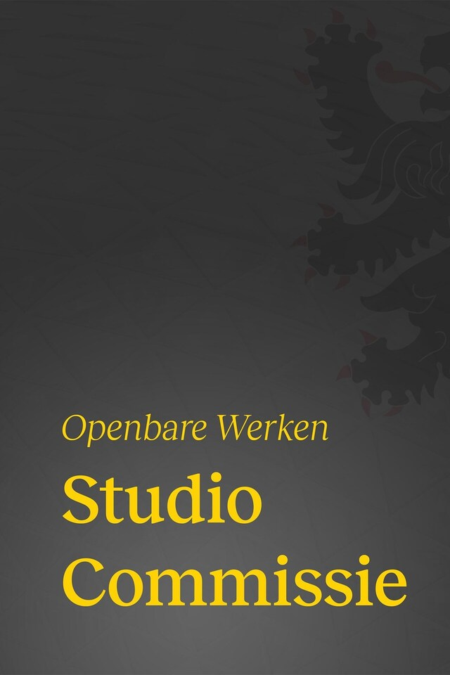 Openbare Werken - Studio Commissie