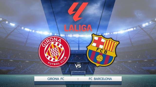 La Liga. Girona FC - Barselonos FC