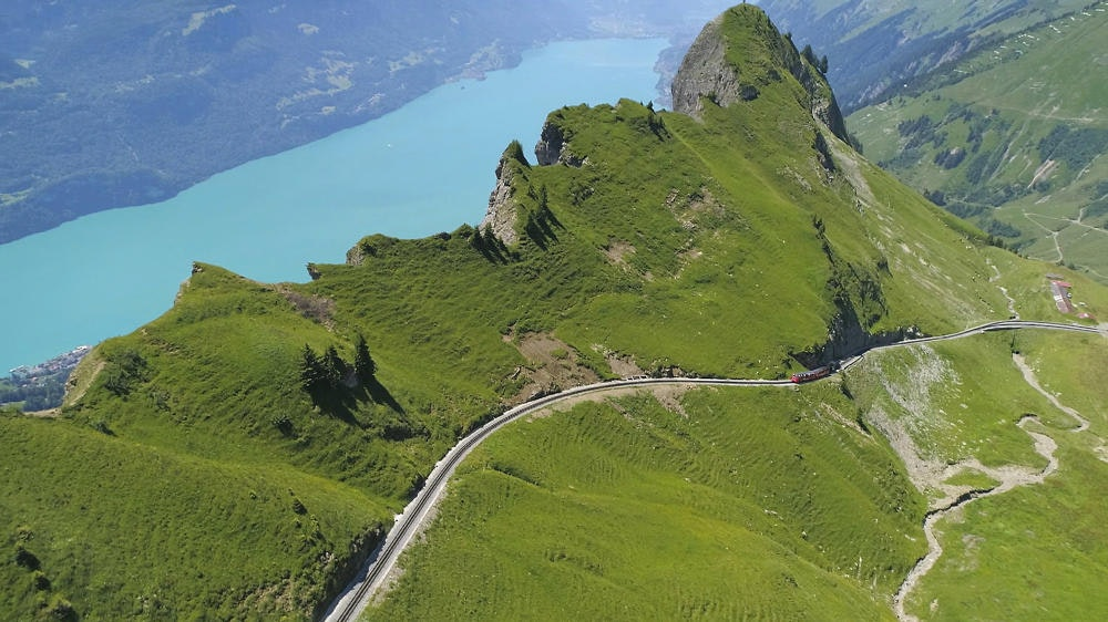 Spektakulære bjergbaner i Schweiz