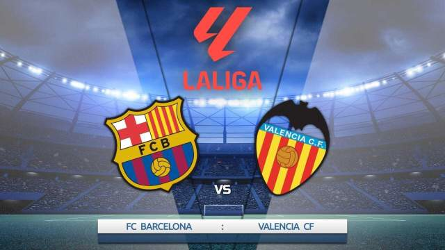 La Liga. Barselonos FC - Valensijos CF