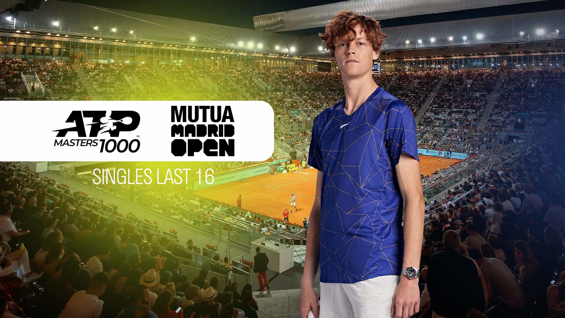 ATP Masters 1000: Mutua Madrid Open. Singles Last 16 (ATP 1000: Matua Madrid Open), Ispanija, 2024