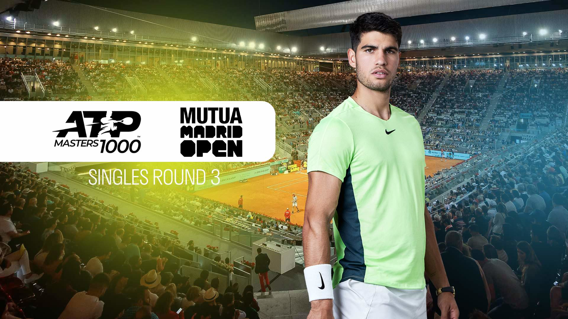 ATP Masters 1000: Mutua Madrid Open. Singles Round 3 (ATP 1000: Matua Madrid Open), Ispanija, 2024