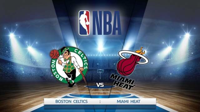 NBA lyga. Boston Celtics vs Miami Heat