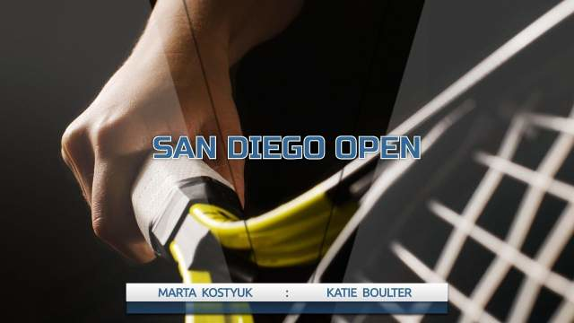 Tennis: WTA 500 San Diego - Final