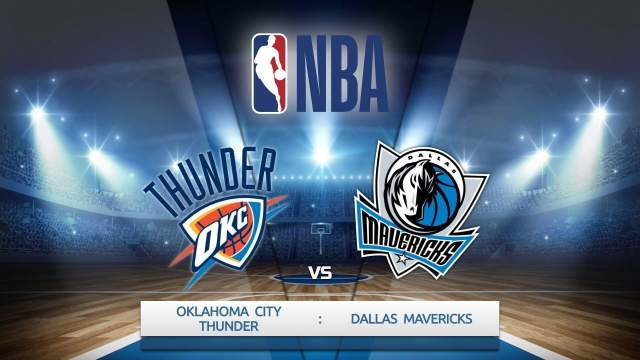 NBA lyga. „Oklahoma City Thunder“ - Dalaso „Mavericks“