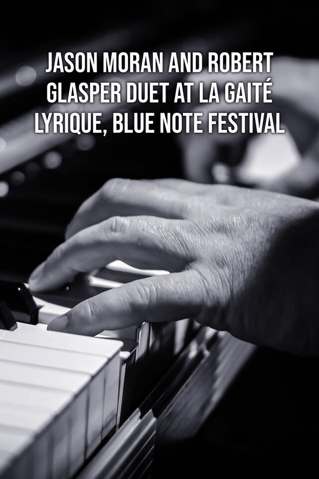 Jason Moran and Robert Glasper Duet At La Gaité Lyrique, Blue Note Festival