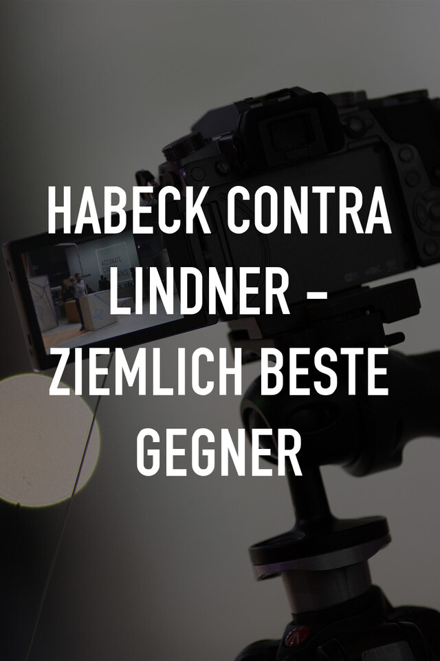 Habeck contra Lindner - Ziemlich beste Gegner