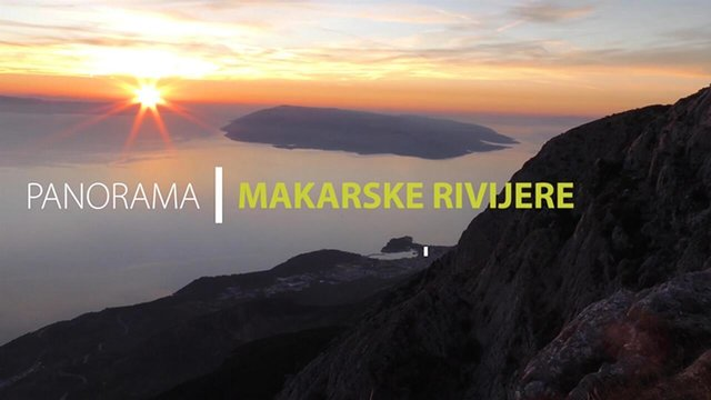 Panorama Makarske riviere