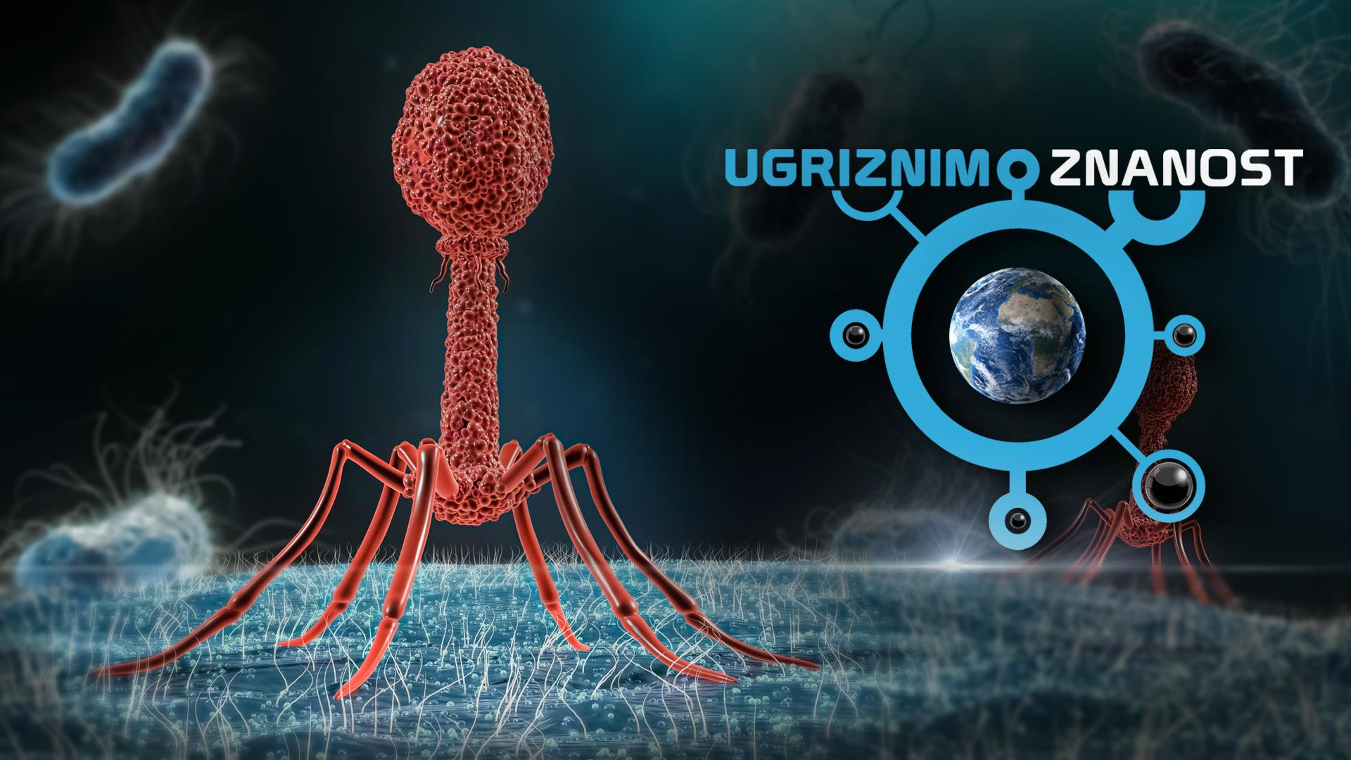 Ugriznimo znanost: Bakteriofagi - orožje proti bakterijam